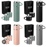 TERMO DE ACERO INOXIDABLE CON TAZAS