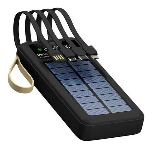 POWER BANK CON PANEL SOLAR