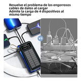 POWER BANK CON PANEL SOLAR