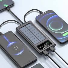 POWER BANK CON PANEL SOLAR